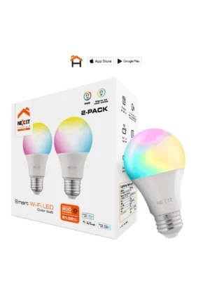 Focos Inteligentes Nexxt Solutions Home - 110V RGB 2PK Matter