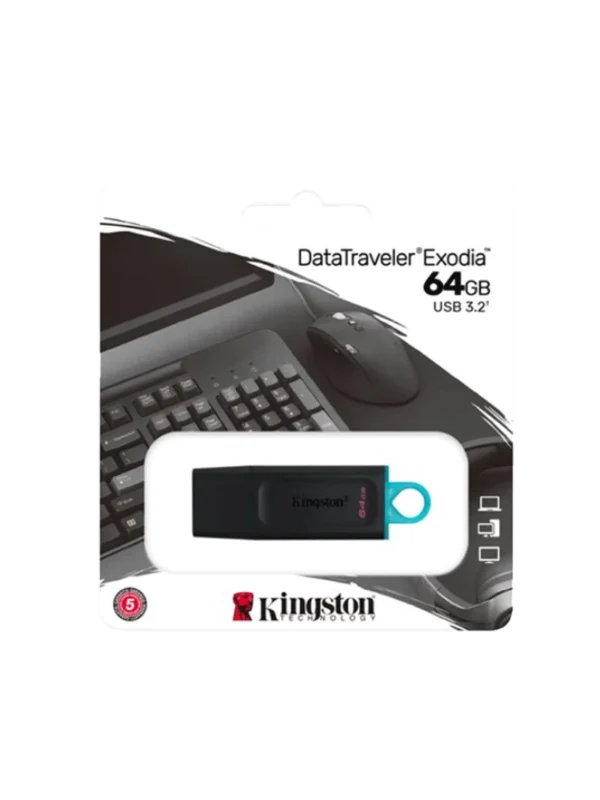 Kingston DataTraveler Exodia - Unidad flash USB - 64 GB