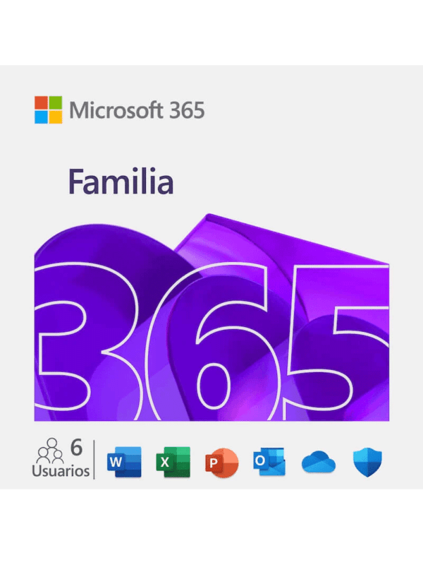 Microsoft 365 Family - Licencia de suscripción (1 año) - hasta 6 personas